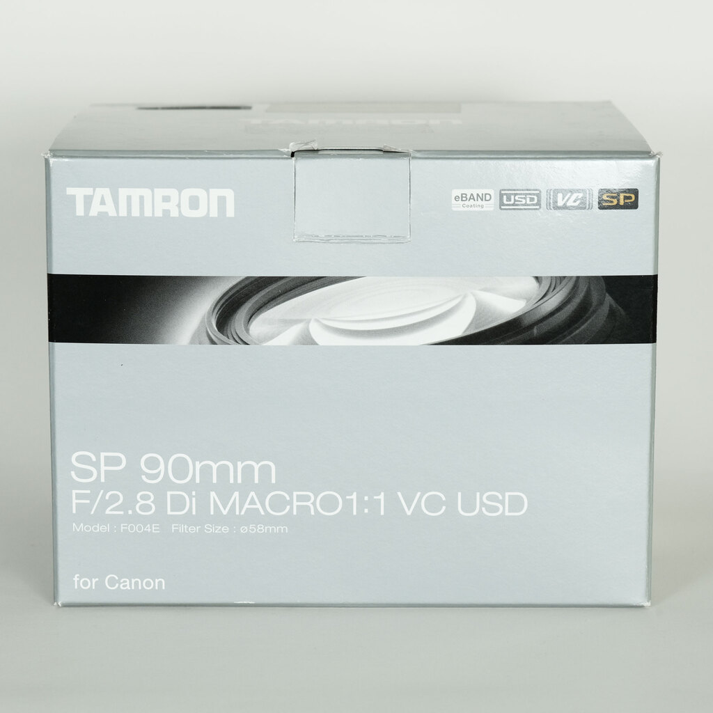 TAMRON SP 90mm F/2.8 Di MACRO 1:1 VC USD（Model F004）[キヤノン用]