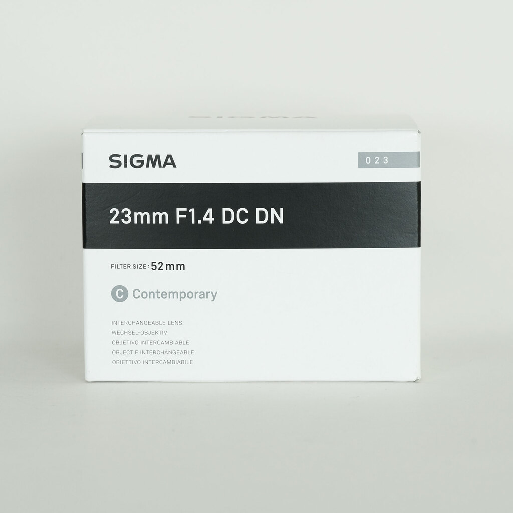 SIGMA 23mm F1.4 DC DN｜Contemporary [フジフイルムX用]
