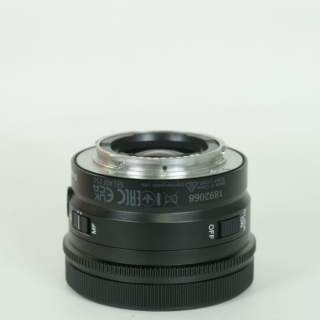 SONY FE 40mm F2.5 G SEL40F25G