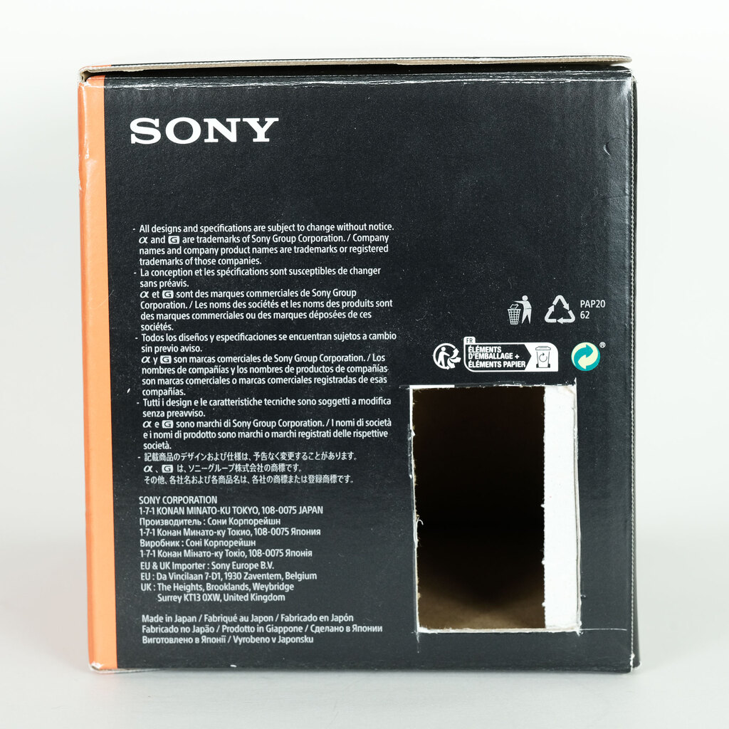 SONY FE 50mm F1.4 GM SEL50F14GM