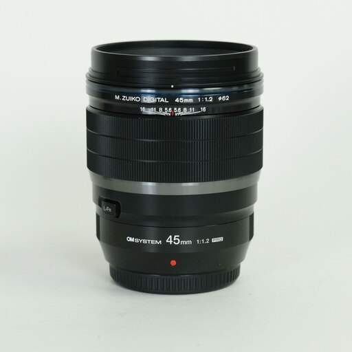OM SYSTEM M.ZUIKO DIGITAL ED 45mm F1.2 PRO   　※OM SYSTEMロゴモデル