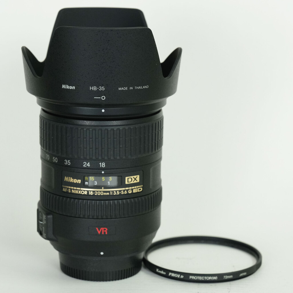 Nikon AF-S DX VR Zoom-Nikkor 18-200mm F3.5-5.6G IF-ED