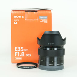 SONY E 35mm F1.8 OSS SEL35F18