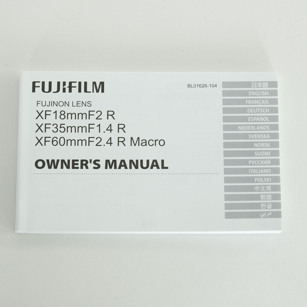 FUJIFILM XF35mmF1.4 R