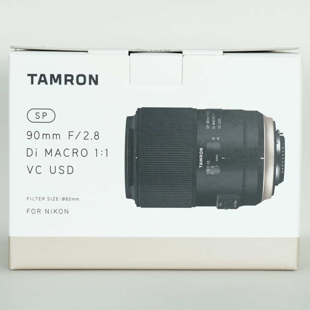 TAMRON SP 90mm F/2.8 Di MACRO 1:1 VC USD（Model F017）[ニコンF用]