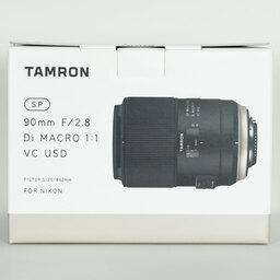 TAMRON SP 90mm F/2.8 Di MACRO 1:1 VC USD（Model F017）[ニコンF用]
