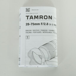 TAMRON 28-75mm F/2.8 Di III RXD (Model A036) [ソニーE用]