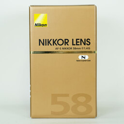 Nikon AF-S NIKKOR 58mm f/1.4G Nikon AF-S NIKKOR 58mm f/1.4G