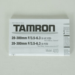 TAMRON 28-300mm F/3.5-6.3 Di VC PZD (Model A010) [キヤノンEF用]