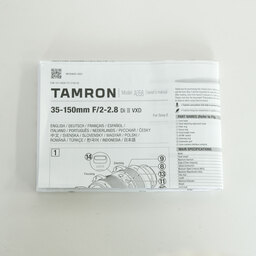 TAMRON 35-150mm F/2-2.8 Di III VXD（Model A058）[ソニーE用]
