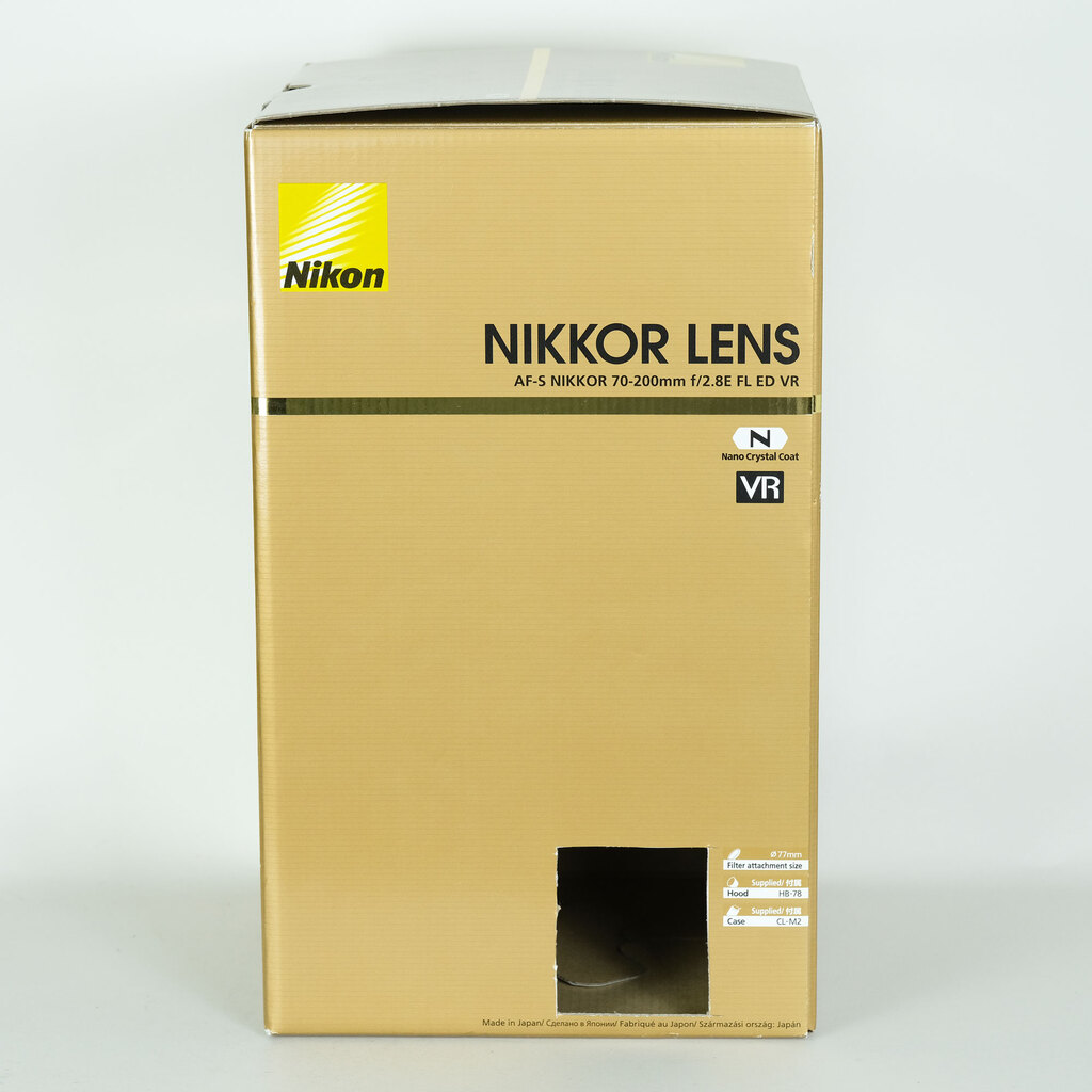 Nikon AF-S NIKKOR 70-200mm f/2.8E FL ED VR Nikon AF-S NIKKOR 70-200mm f/2.8E FL ED VR