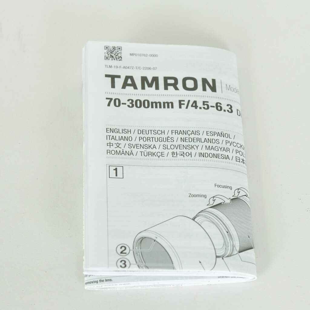TAMRON 70-300mm F/4.5-6.3 Di III RXD (Model A047) [ニコンZ用]