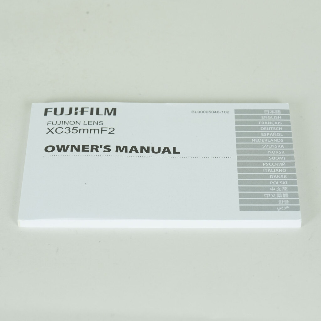 FUJIFILM XC35mmF2 FUJIFILM XC35mmF2