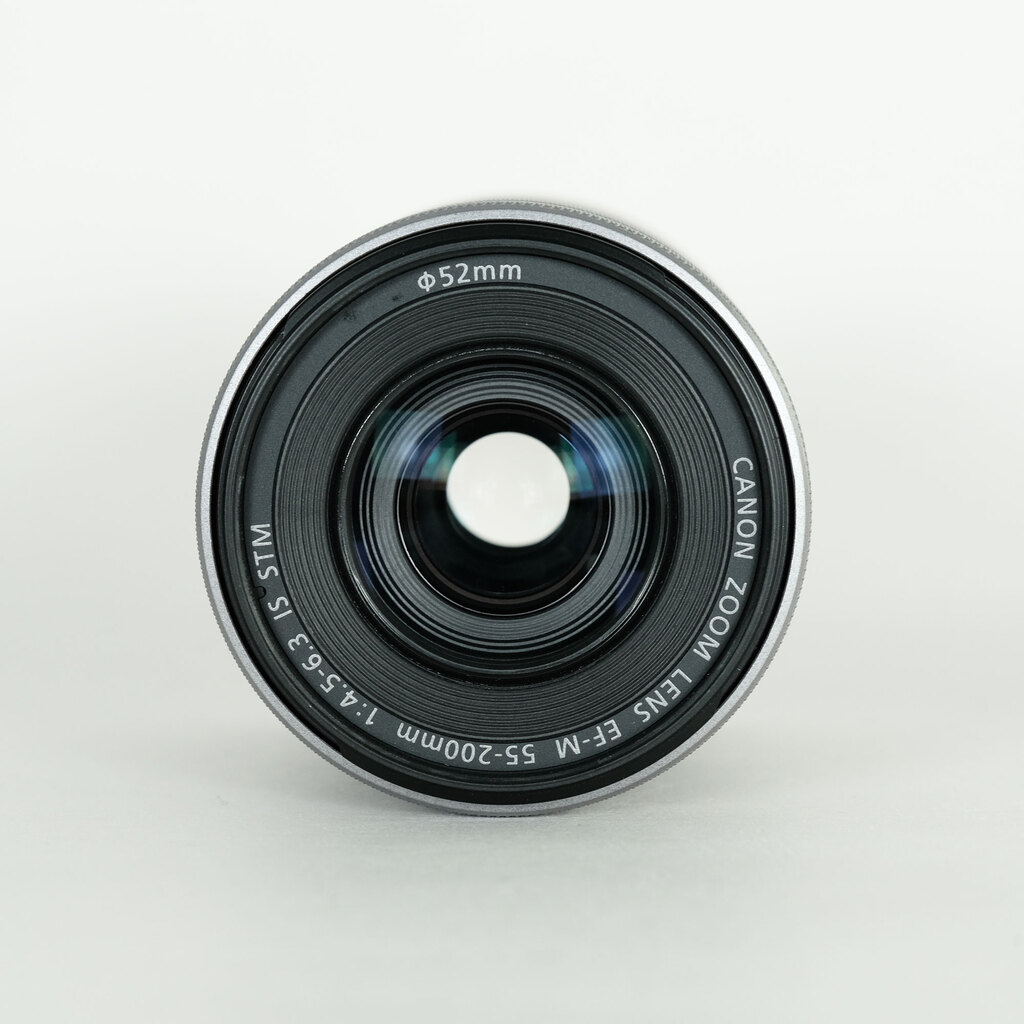 Canon EF-M55-200mm F4.5-6.3 IS STM シルバー