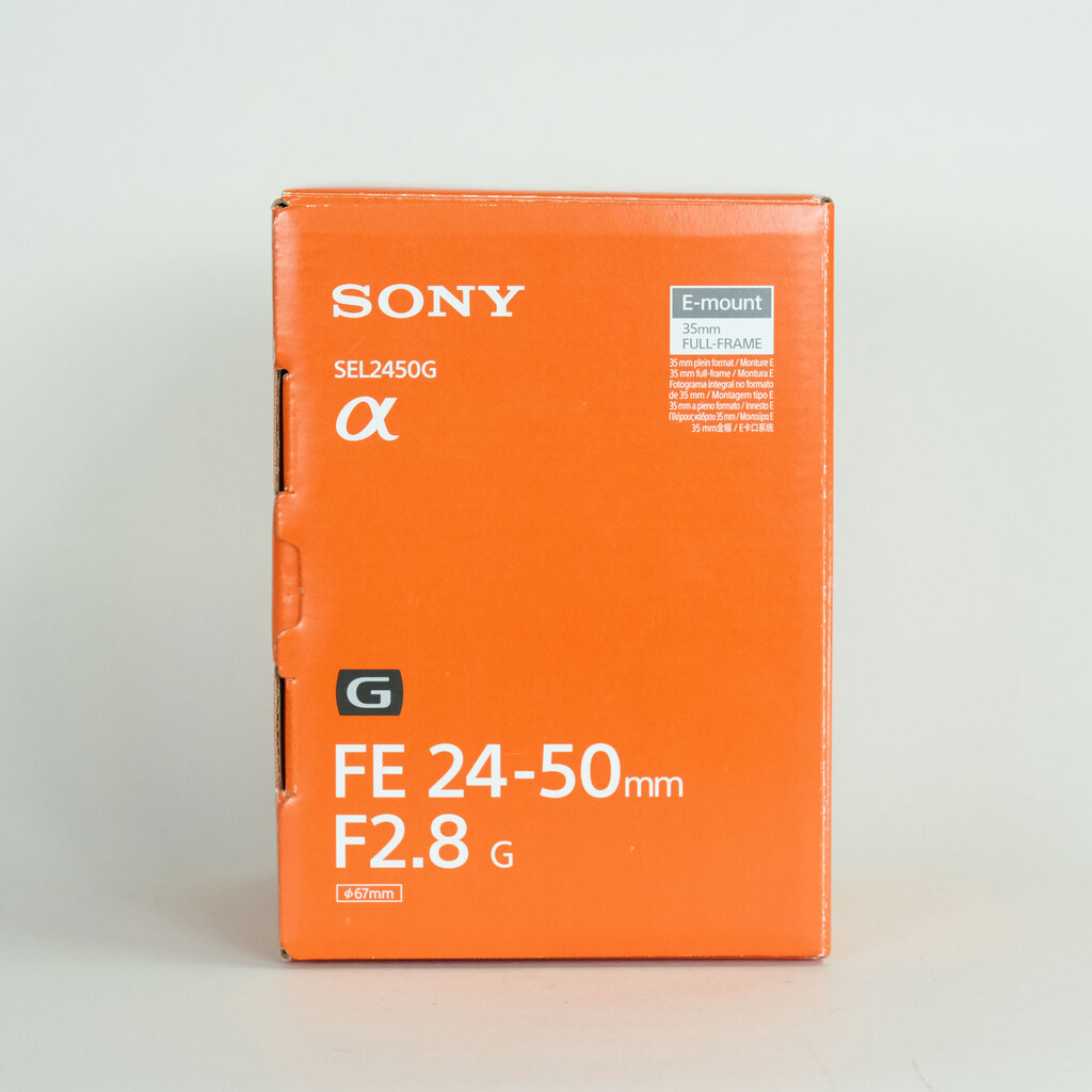 SONY FE 24-50mm F2.8 G SEL2450G SONY FE 24-50mm F2.8 G SEL2450G