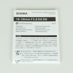 SIGMA 16-28mm F2.8 DG DN｜Contemporary [ライカL用]