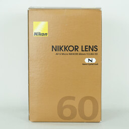 Nikon AF-S Micro NIKKOR 60mm f/2.8G ED