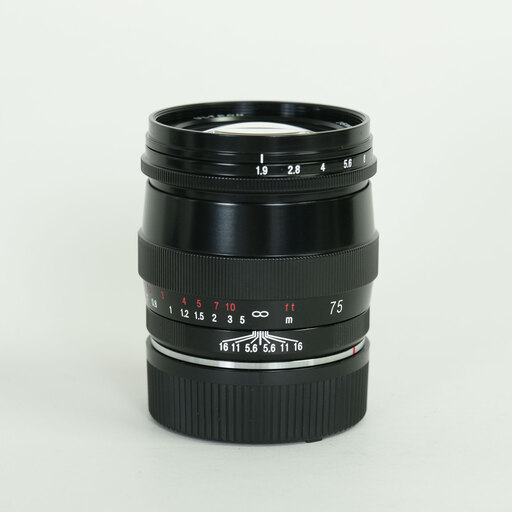 コシナ フォクトレンダー ULTRON 75mm F1.9 SC シングルコート ブラックペイント ライカM用
