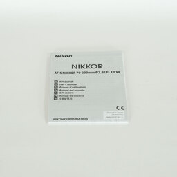 Nikon AF-S NIKKOR 70-200mm f/2.8E FL ED VR