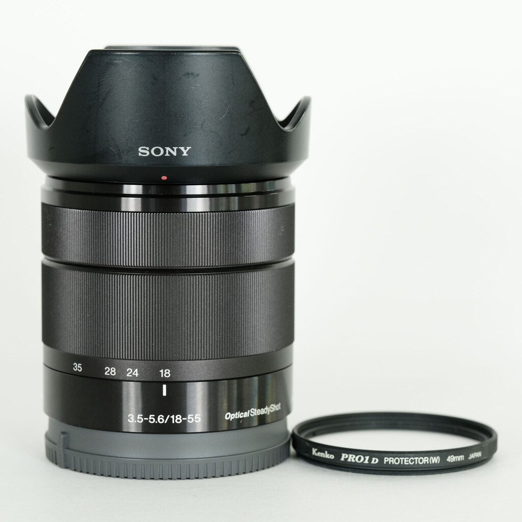 SONY E 18-55mm F3.5-5.6 OSS SEL1855 ブラック