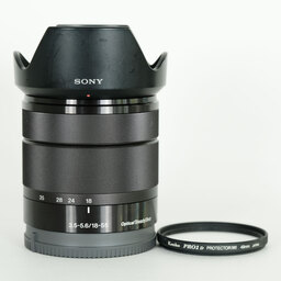 SONY E 18-55mm F3.5-5.6 OSS SEL1855 ブラック