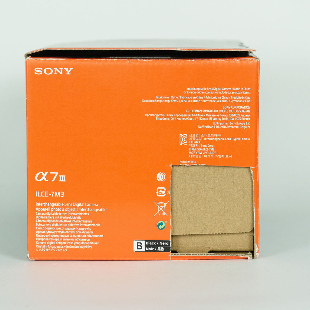 SONY α7 III（ILCE-7M3）