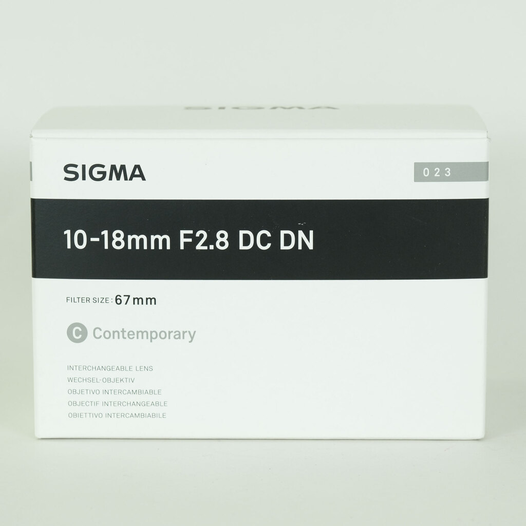 SIGMA 10-18mm F2.8 DG DN｜Contemporary ［フジフイルムX用］