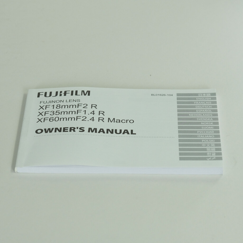 FUJIFILM XF35mmF1.4 R