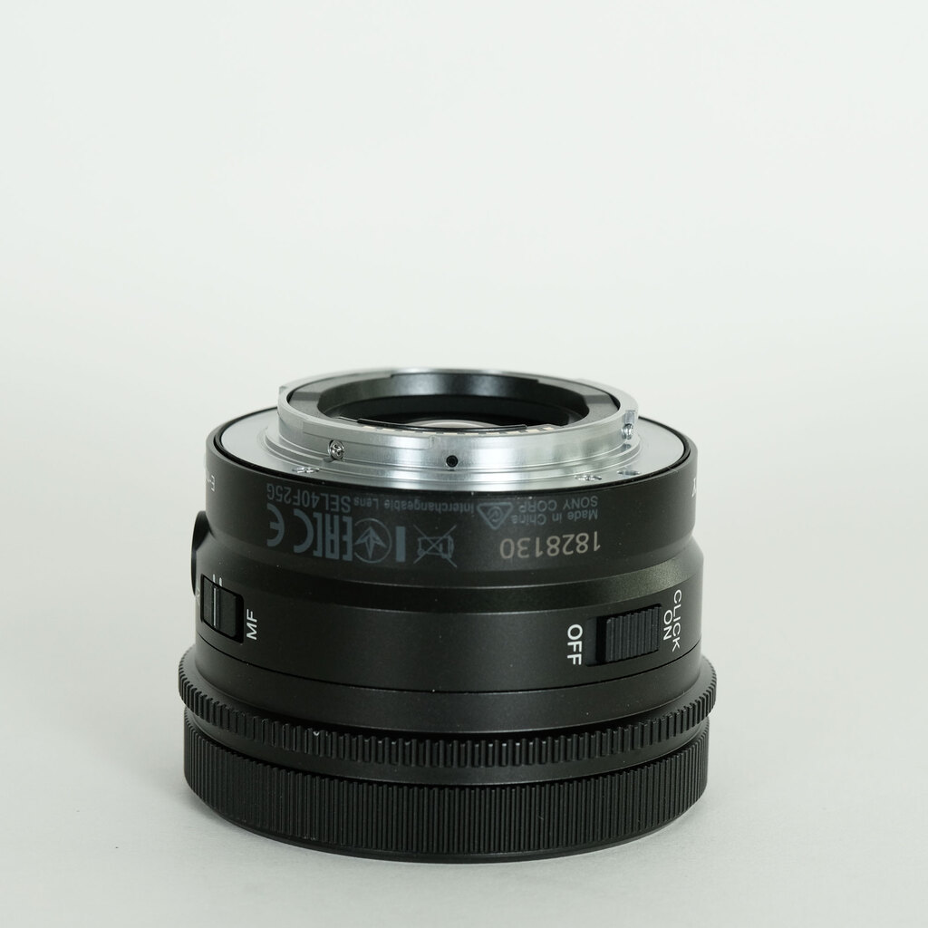 SONY FE 40mm F2.5 G SEL40F25G