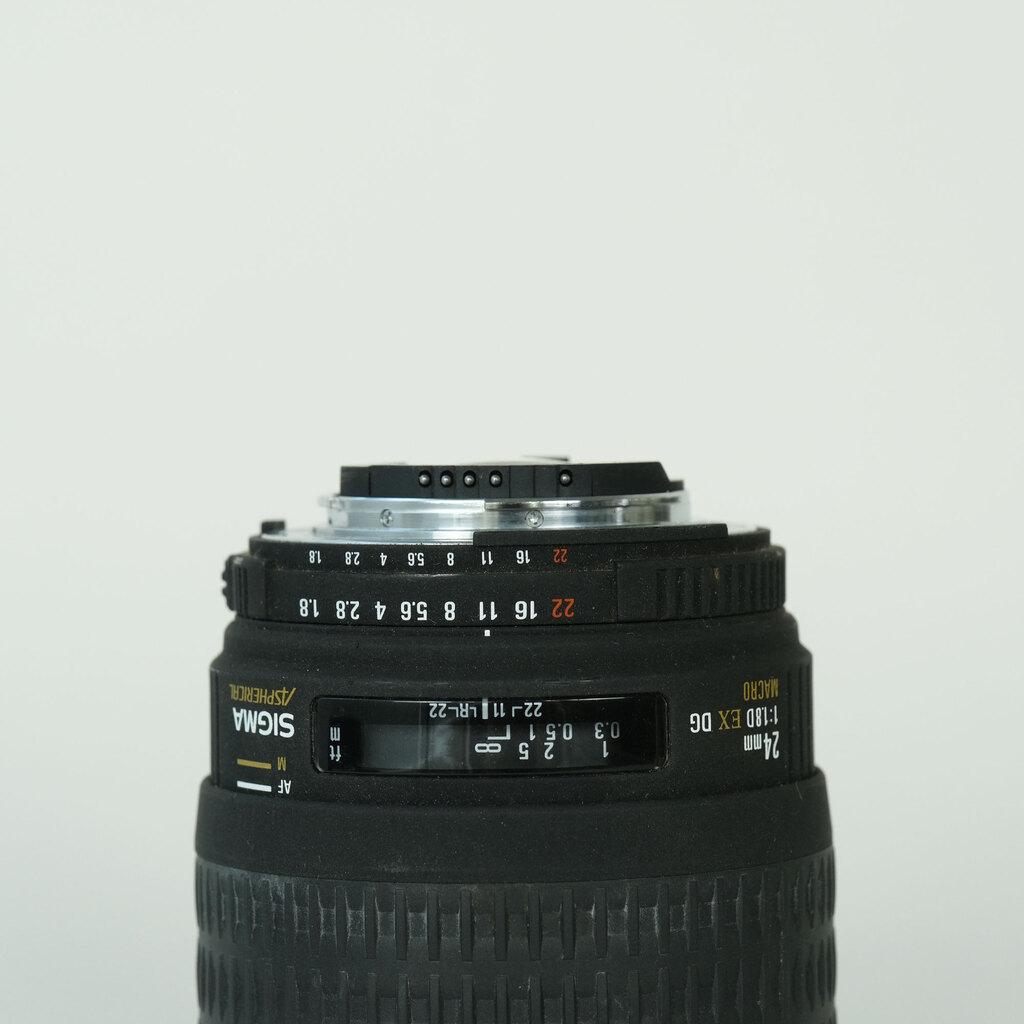 SIGMA 24mm F1.8 EX DG ASPHERICAL MACRO (ニコンF用)の出品 | ONE