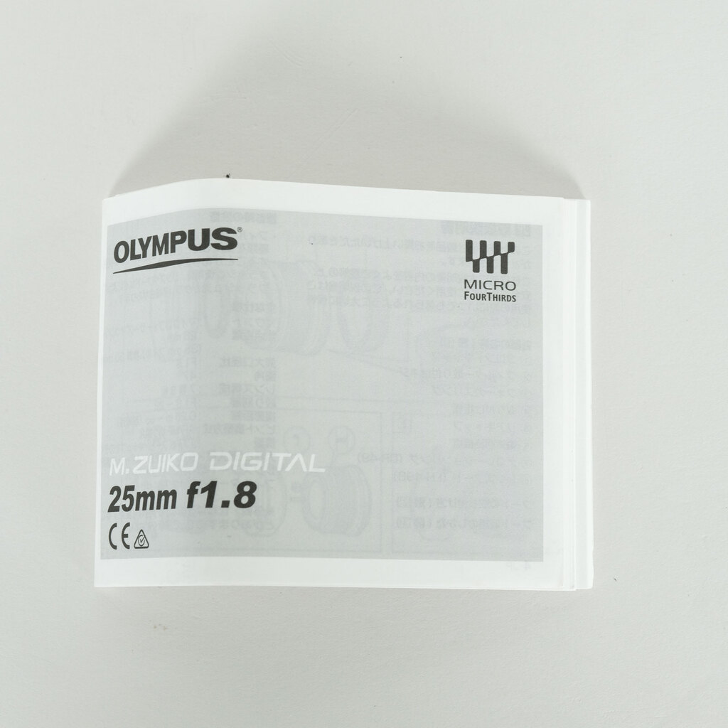 OLYMPUS M.ZUIKO DIGITAL 25mm F1.8