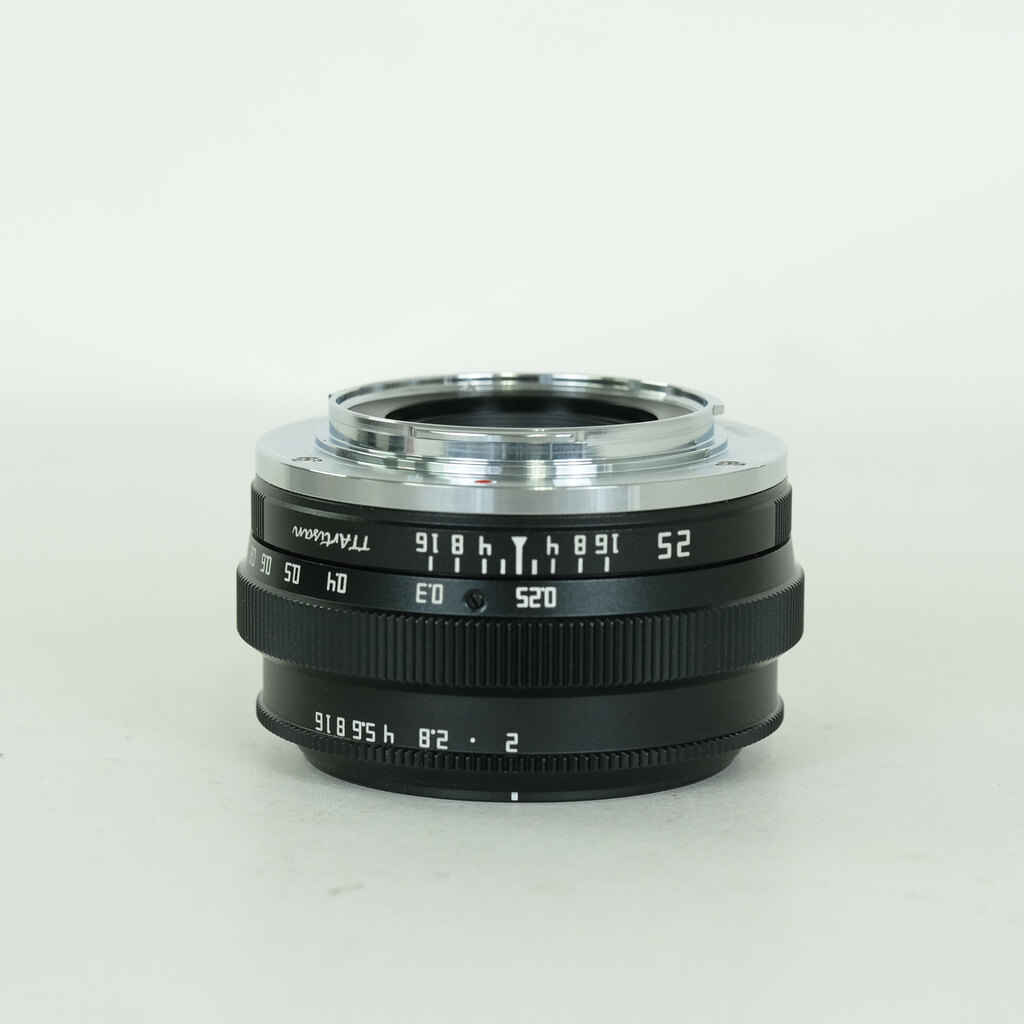 銘匠光学 TTArtisan 25mm F2 C (フジフイルムX用) ブラック
