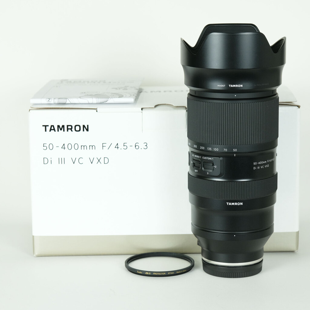 TAMRON 50-400mm F/4.5-6.3 Di III VC VXD (Model A067) [ソニーE用]