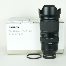 TAMRON 50-400mm F/4.5-6.3 Di III VC VXD (Model A067) [ソニーE用]