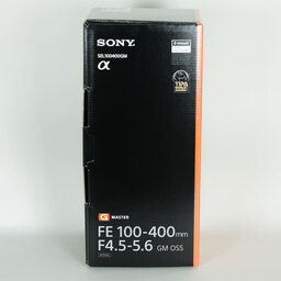 SONY FE 100-400mm F4.5-5.6 GM OSS SEL100400GM