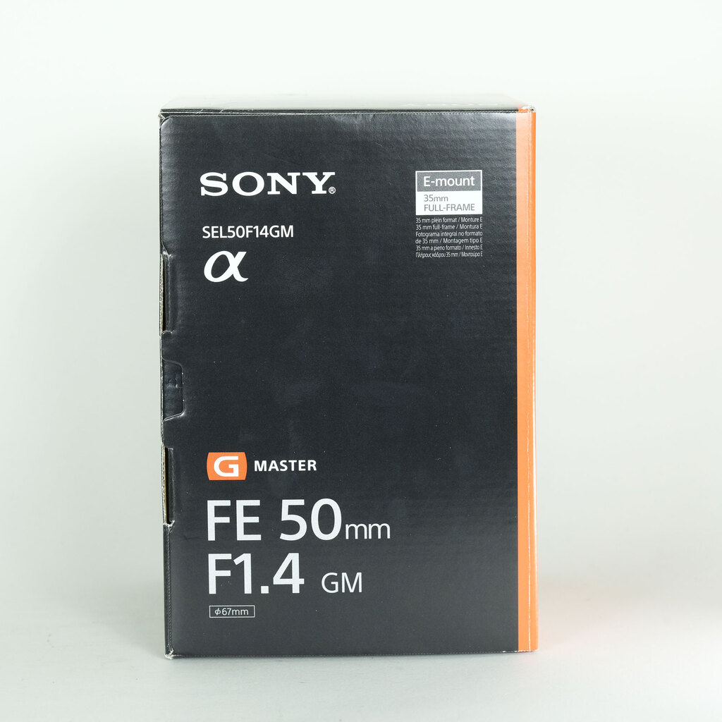 SONY FE 50mm F1.4 GM SEL50F14GM SONY FE 50mm F1.4 GM SEL50F14GM