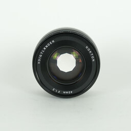 Voigtlander NOKTON 40mm F1.2 Aspherical SE E-mount (ソニーE用)