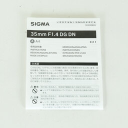 SIGMA 35mm F1.4 DG DN｜Art [ライカL用]