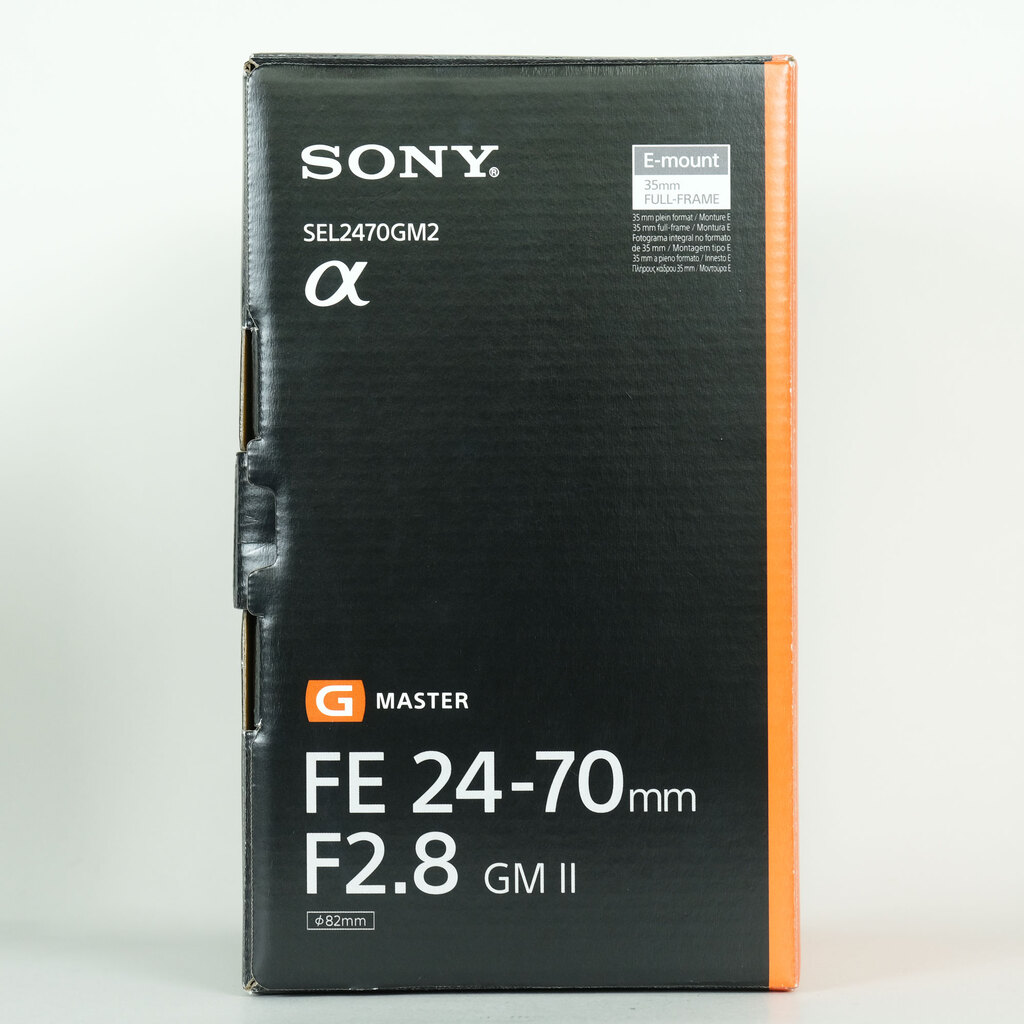SONY FE 24-70mm F2.8 GM II SEL2470GM2 SONY FE 24-70mm F2.8 GM II SEL2470GM2