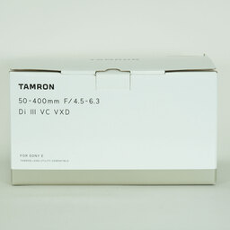 TAMRON 50-400mm F/4.5-6.3 Di III VC VXD (Model A067) [ソニーE用]