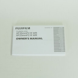 FUJIFILM XF35mmF2 R WR