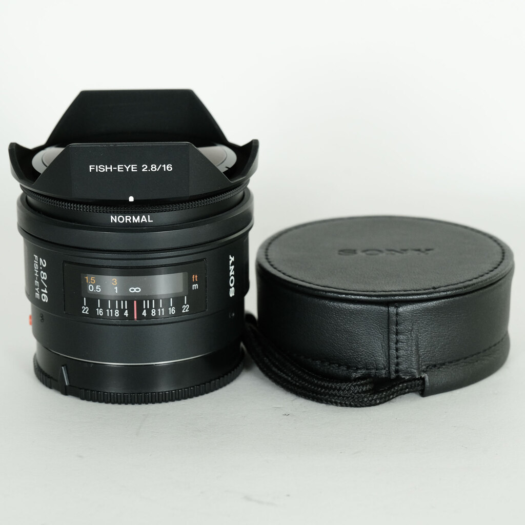 SONY 16mm F2.8 Fisheye SAL16F28