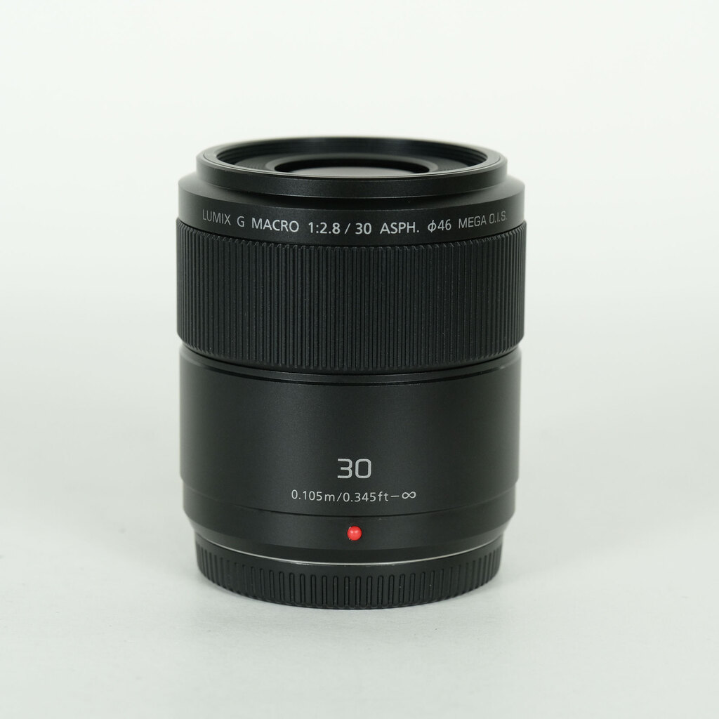 LUMIX G MACRO 30mm/F2.8 ASPH./MEGA O.I.S. H-HS030 中古価格比較