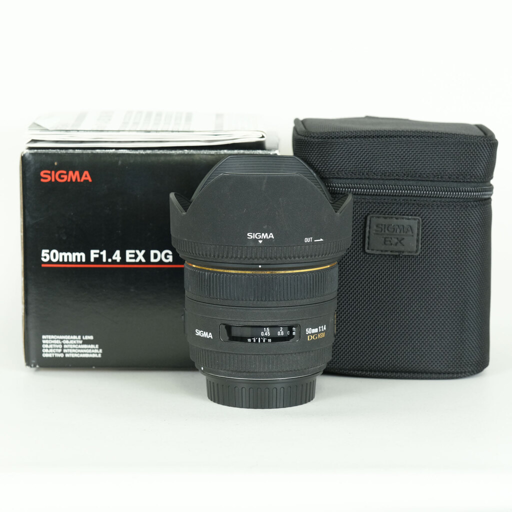 SIGMA 50mm F1.4 EX DG HSM (キヤノンEF用)