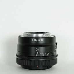 SONY FE 40mm F2.5 G SEL40F25G SONY FE 40mm F2.5 G SEL40F25G