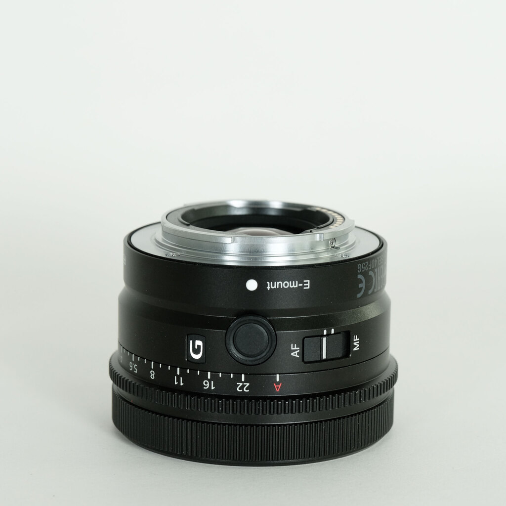 SONY FE 40mm F2.5 G SEL40F25G