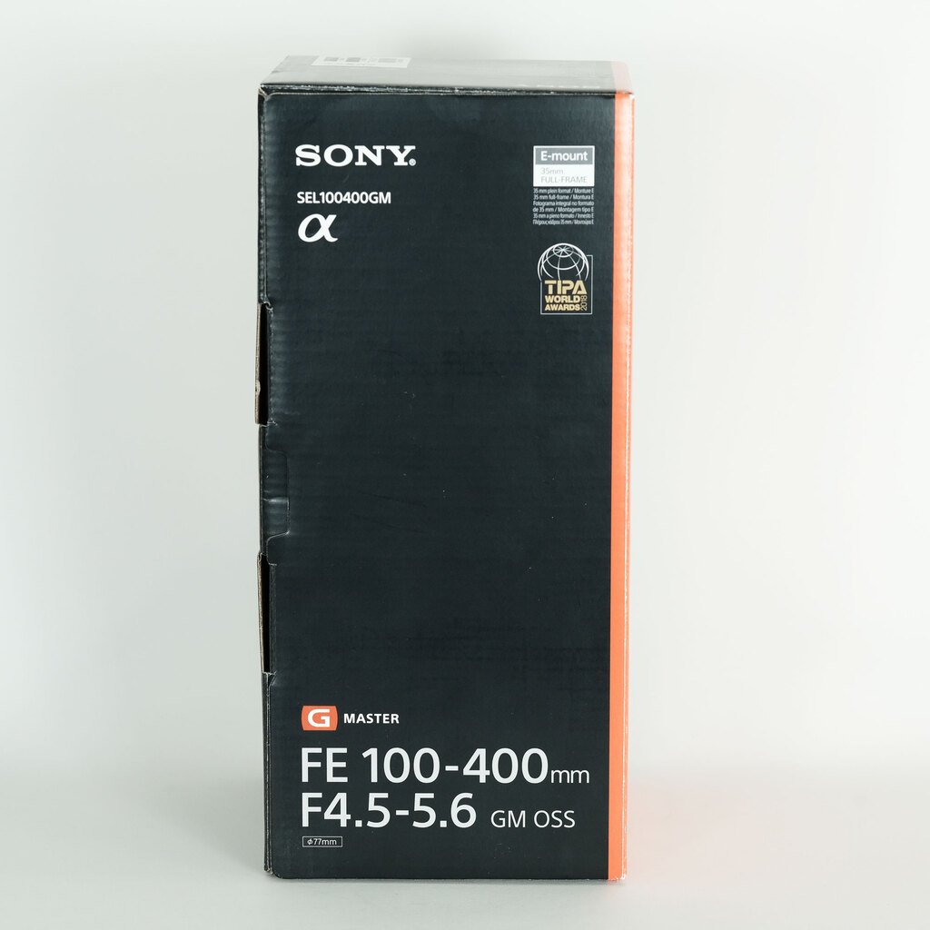 SONY FE 100-400mm F4.5-5.6 GM OSS SEL100400GM