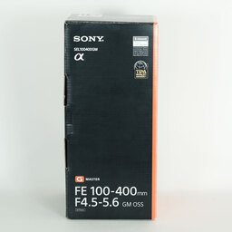 SONY FE 100-400mm F4.5-5.6 GM OSS SEL100400GM