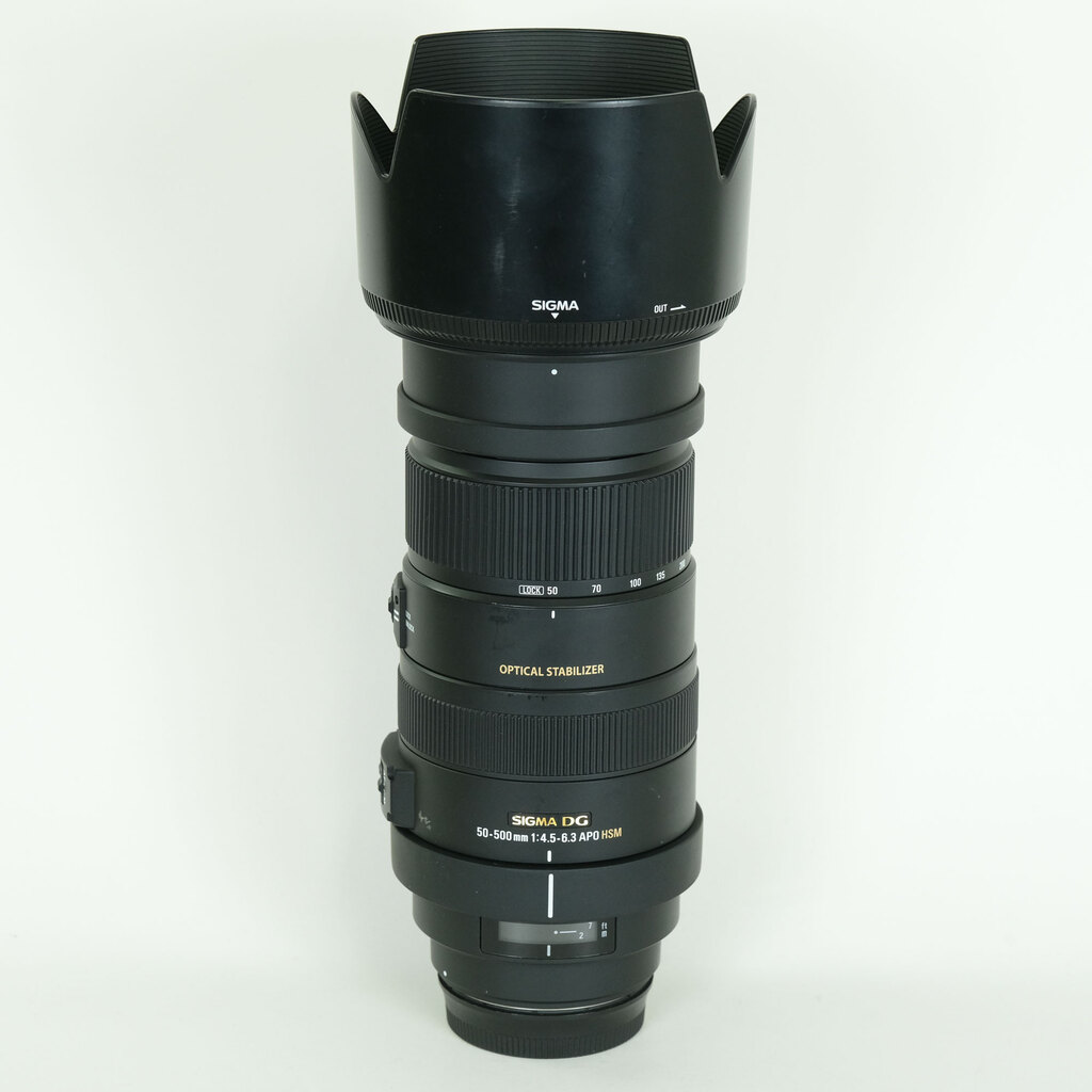 SIGMA APO 50-500mm F4.5-6.3 DG OS HSM (キヤノンEF用) SIGMA APO 50-500mm F4.5-6.3 DG OS HSM (キヤノンEF用)