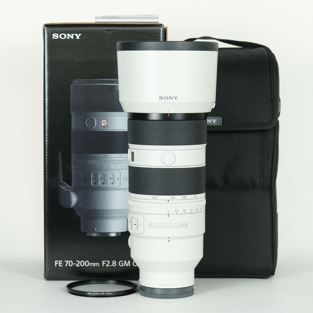①SONY SEL70200GM美品中古　箱無し SONY FE 70-200mm F2.8 GM OSS II SEL70200GM2の出品 | ONE SCENE